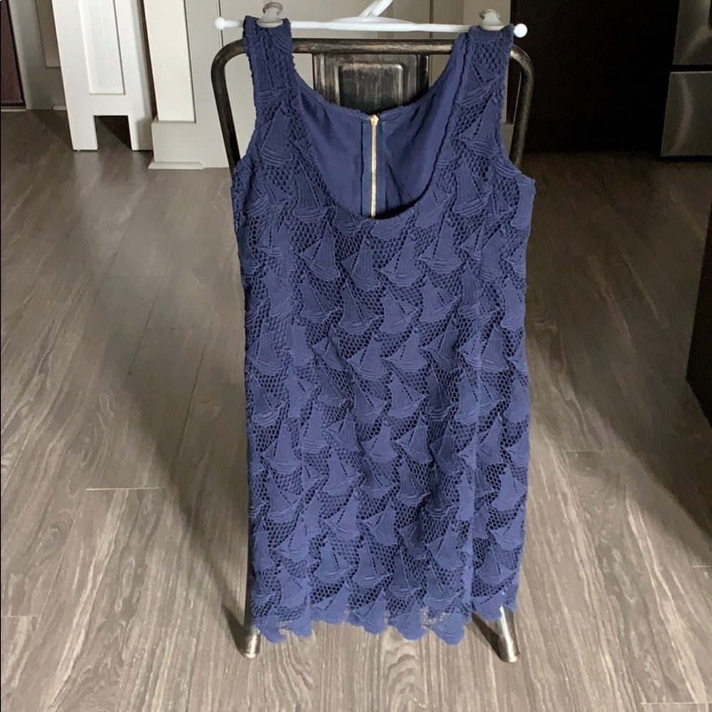 Lilly Pulitzer Sailboat Lace Dress